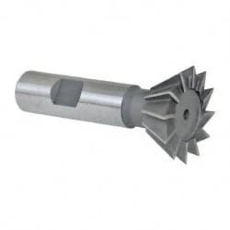 KEO 60 1-3/8 Cut Diam, 9/16 Cut Width, Cobalt Dovetail Cutter Uncoated, 5/8 Shank Diam, 2-7/8 OAL, 12 Teeth, Weldon F...